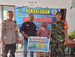 Pemdes Lalousu Maksimalkan Dana Desa untuk Rehabilitasi Balai Serbaguna