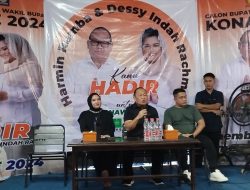 Silaturahim Dengan Ratusan Relawan “HADIR”,  Harmin Ramba: B1-KWK Parpol Pendukung On Procces