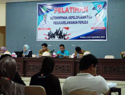 Dispora Konawe Gelar Pelatihan Kepemimpinan, Kepeloporan dan Kesukarelawanan Pemuda