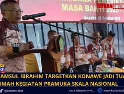 H. Syamsul Ibrahim Targetkan Konawe Jadi Tuan Rumah Kegiatan Pramuka Skala Nasional