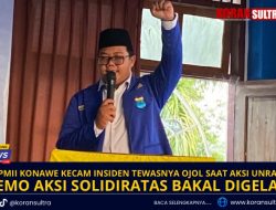 PC PMII Konawe Kecam Insiden Tewasnya Ojol Saat Aksi Unras, Demo Aksi Solidiratas Bakal Digelar