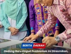 Gedung Baru Empat Puskesmas ini Diresmikan, Bupati Konawe Pesan Tiga Poin Penting
