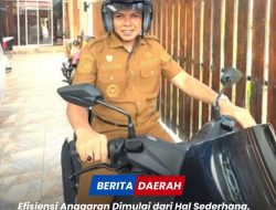 Efisiensi Anggaran Dimulai dari Hal Sederhana, Bupati Konawe Naik Motor ke Kantor