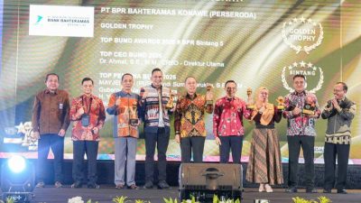 Yusran Akbar Dinobatkan Sebagai Top Pembina BUMD 2026, Konawe Raih Pengakuan Nasional