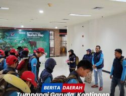 Tumpangi Garuda, Kontingen Jamnas XII Konawe Tiba di Daerah, Wabup Syamsul Titip Pesan Kedisiplinan dan Kemandirian